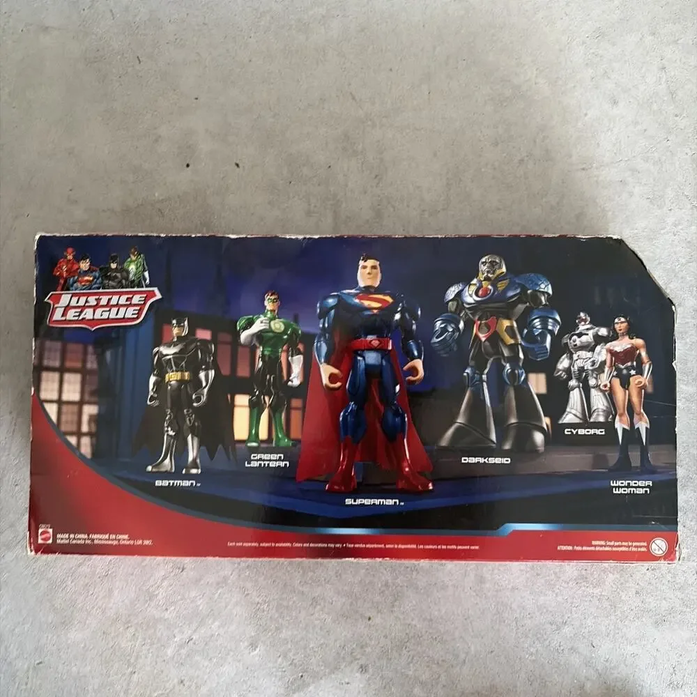 Justice League Heroes Unite Action Figure Set (6 Figures) Mattel NEW
